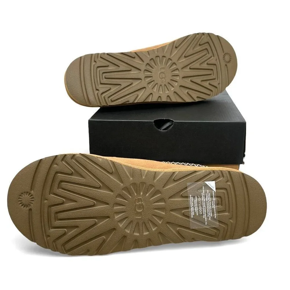 UGG Tasman II Shearling Slipper Slide Chestnut Slip-on Men’s 12 New In Box